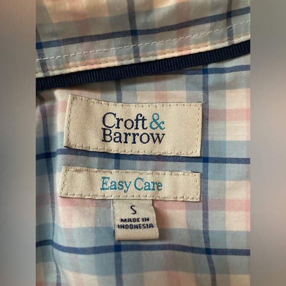 Croft & Barrow Plaid Button Down Long Sleeve Shirt - Picture 3 of 4
